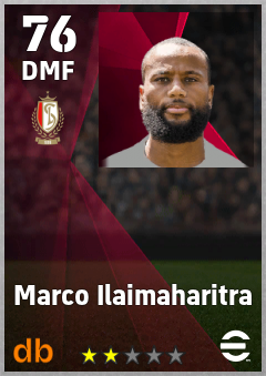 Marco Ilaimaharitra — DMF, OVR 76, MAX 76
