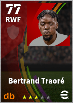 Bertrand Traoré eFootball player card