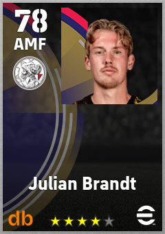 Julian Brandt eFootball player card