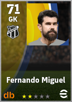 Fernando Miguel — GK, OVR 71, MAX 71