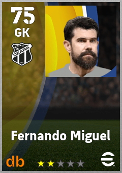 Fernando Miguel — GK, OVR 75, MAX 75