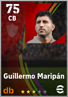 Guillermo Maripán eFootball player card