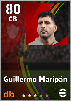 Guillermo Maripán eFootball player card