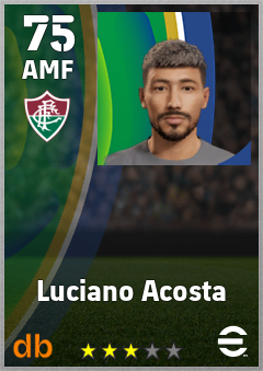 Luciano Acosta — AMF, OVR 75, MAX 75