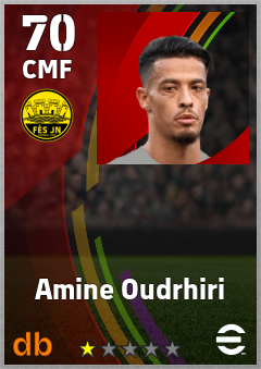 Amine Oudrhiri — CMF, OVR 70, MAX 70