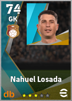 Nahuel Losada — GK, OVR 74, MAX 74