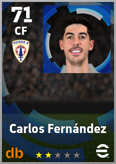 Carlos Fernández eFootball player card