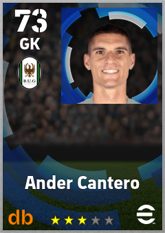 Ander Cantero — GK, OVR 73, MAX 73
