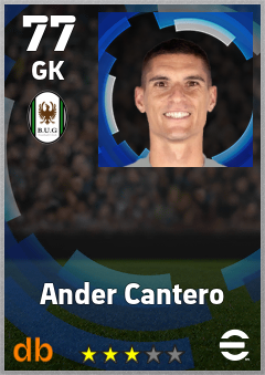 Ander Cantero — GK, OVR 77, MAX 77