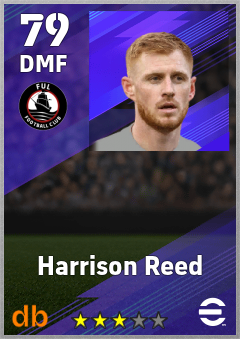 Harrison Reed — DMF, OVR 79, MAX 88