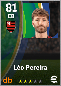 Léo Pereira — CB, OVR 81, MAX 81