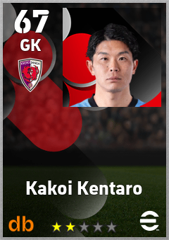 Kakoi Kentaro eFootball player card