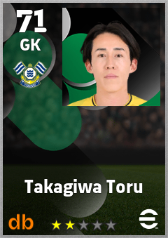 Takagiwa Toru eFootball player card
