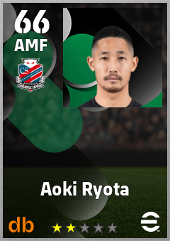 Aoki Ryota eFootball player card