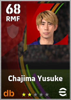 Chajima Yusuke eFootball player card