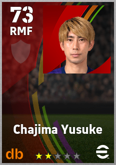 Chajima Yusuke eFootball player card