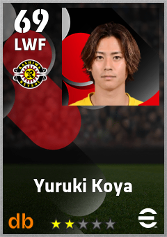 Yuruki Koya eFootball player card