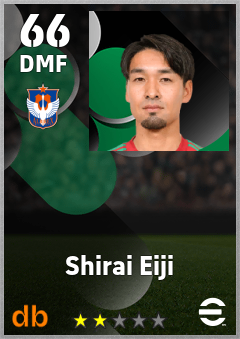 Shirai Eiji eFootball player card