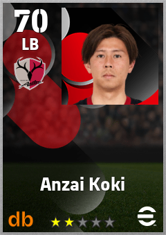 Anzai Koki eFootball player card
