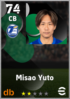 Misao Yuto eFootball player card
