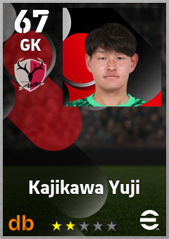 Kajikawa Yuji eFootball player card