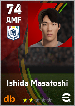 Ishida Masatoshi — AMF, OVR 74, MAX 74