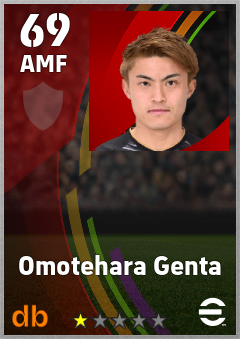 Omotehara Genta — AMF, OVR 69, MAX 69