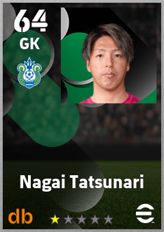 Nagai Tatsunari eFootball player card