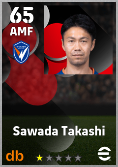 Sawada Takashi — AMF, OVR 65, MAX 65