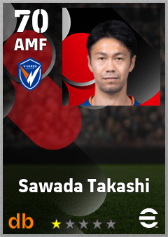 Sawada Takashi — AMF, OVR 70, MAX 70