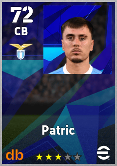 Patric eFootball player card