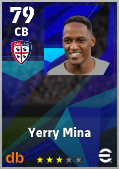 Yerry Mina — CB, OVR 79, MAX 79