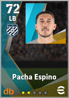Pacha Espino — LB, OVR 72, MAX 72
