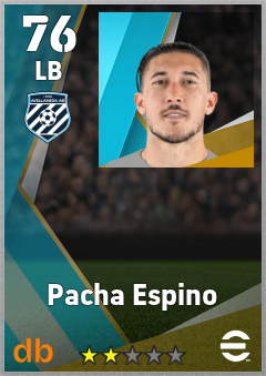 Pacha Espino — LB, OVR 76, MAX 76