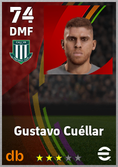 Gustavo Cuéllar eFootball player card