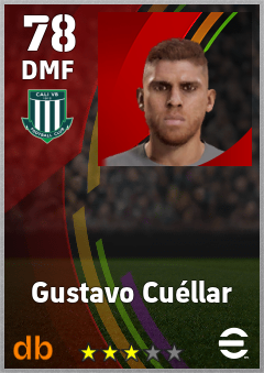 Gustavo Cuéllar eFootball player card