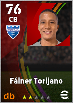 Fáiner Torijano eFootball player card
