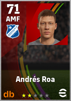 Andrés Roa — AMF, OVR 71, MAX 71