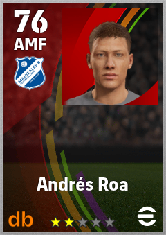 Andrés Roa eFootball player card