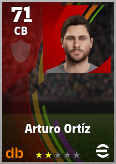 Arturo Ortíz eFootball player card