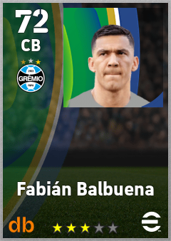 Fabián Balbuena eFootball player card