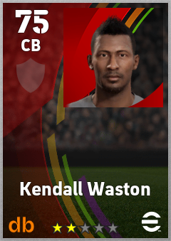 Kendall Waston eFootball player card