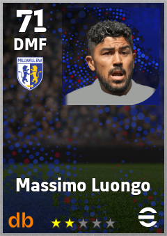 Massimo Luongo — DMF, OVR 71, MAX 71