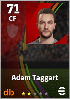 Adam Taggart eFootball player card