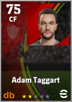 Adam Taggart — CF, OVR 75, MAX 75