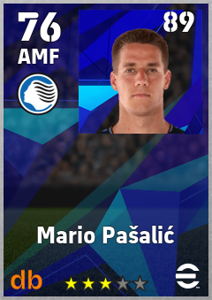 Mario Pašalić eFootball player card