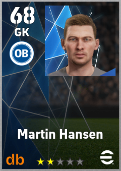 Martin Hansen eFootball player card