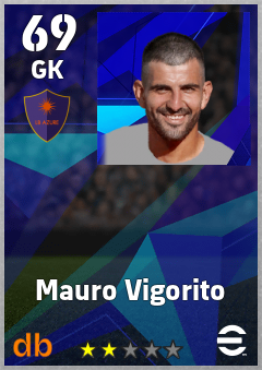 Mauro Vigorito — GK, OVR 69, MAX 69