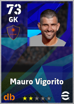 Mauro Vigorito — GK, OVR 73, MAX 73