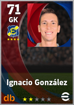 Ignacio González eFootball player card